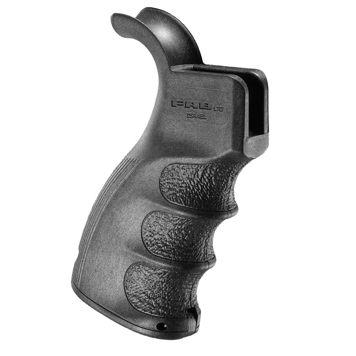 FAB Defense Ergonomic M16/M4/AR15 Pistol Grip - Black - Black FAB Defense Ergonomic M16/M4/AR15 Pistol Grip - Black - Black
