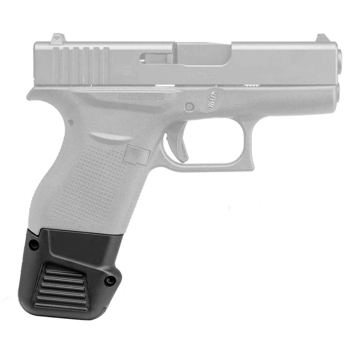 Fab Defense Glock 43 +4 Magazine Extension - Black - Black Fab Defense Glock 43 +4 Magazine Extension - Black - Black