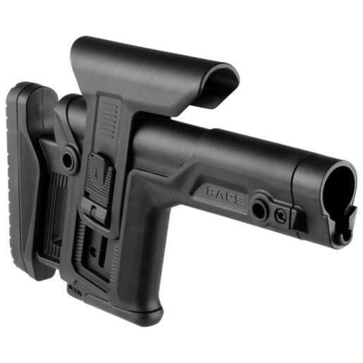 Fab Defense Rapid Adjustment Precision AR10/M4 Rifle Stock - Black - Black
