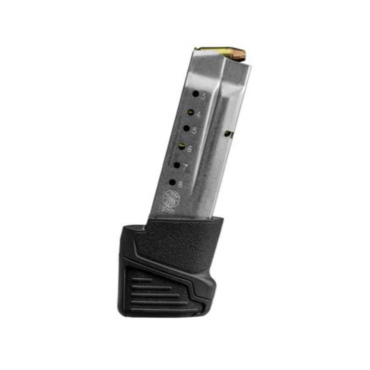Fab Defense S&W M&P 9 Shield +4 Magazine Extension - Black - Black Fab Defense S&W M&P 9 Shield +4 Magazine Extension - Black - Black