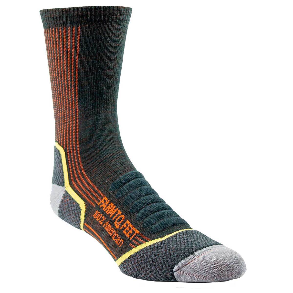 Farm To Feet Damascus Full Cushion 3/4 Crew Hiking Socks Farm To Feet Damascus Full Cushion 3/4 Crew Hiking Socks