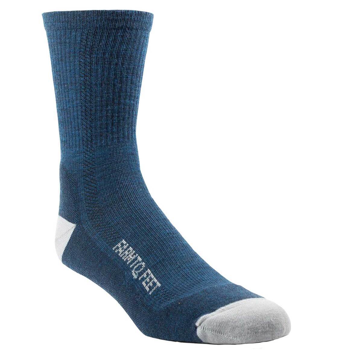 Farm To Feet Denver Light Cushion 3/4 Crew Hiking Socks Farm To Feet Denver Light Cushion 3/4 Crew Hiking Socks
