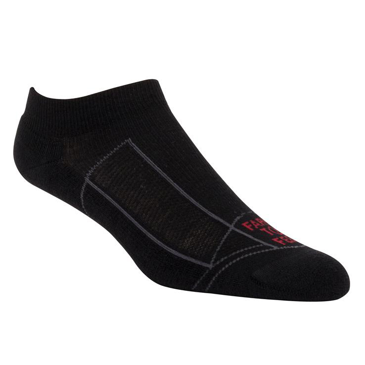 Farm To Feet Greensboro Low Socks - Black M Farm To Feet Greensboro Low Socks - Black M