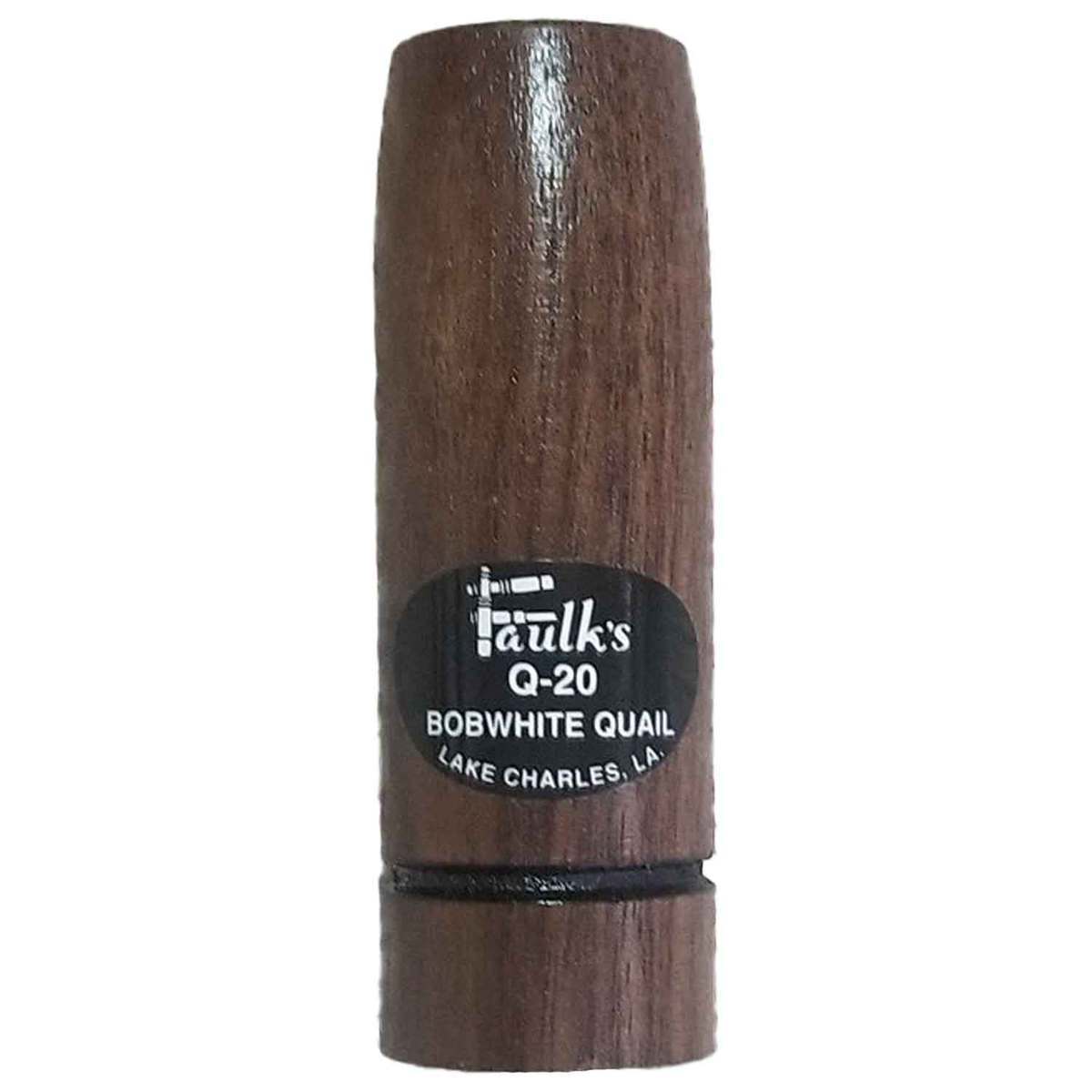 Faulks Walnut Bobwhite Quail Call - Brown Faulks Walnut Bobwhite Quail Call - Brown