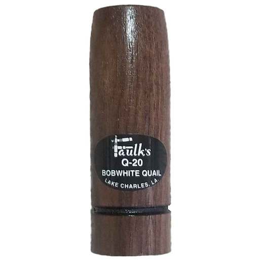 Faulks Walnut Bobwhite Quail Call – Brown