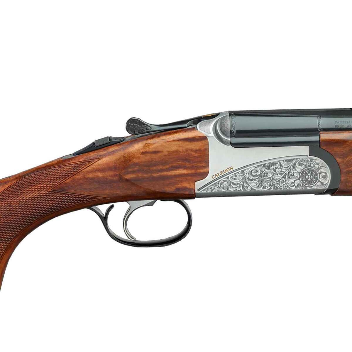 Fausti Caledon Coin Finish 12 Gauge 3in Over Under Shotgun - 28in - Brown Fausti Caledon Coin Finish 12 Gauge 3in Over Under Shotgun - 28in - Brown