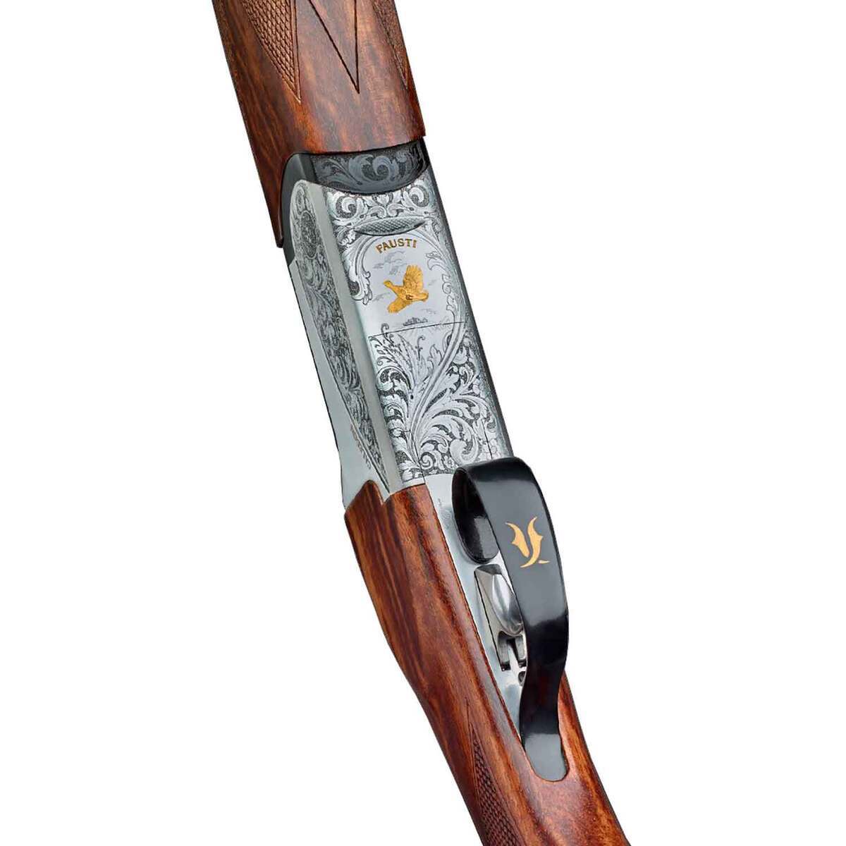 Fausti Caledon Coin Finish 12 Gauge 3in Over Under Shotgun - 28in - Brown Fausti Caledon Coin Finish 12 Gauge 3in Over Under Shotgun - 28in - Brown