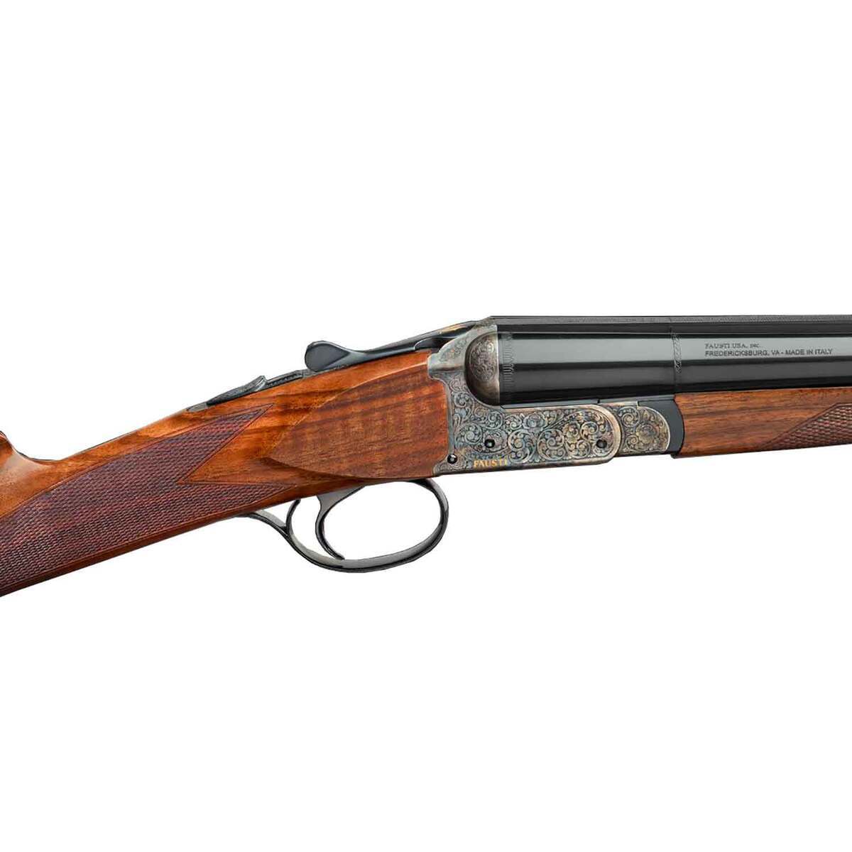Fausti DEA 12 Gauge 3in Color Case Side by Side Shotgun - 28in - Brown Fausti DEA 12 Gauge 3in Color Case Side by Side Shotgun - 28in - Brown