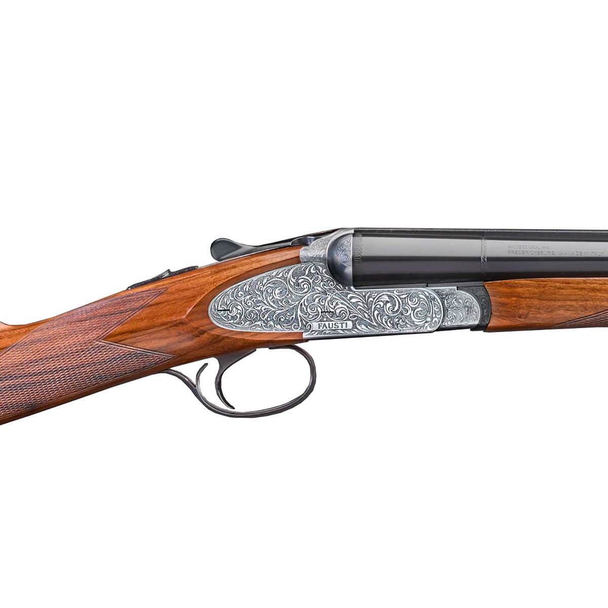 Fausti DEA SLX 20 Gauge 3in Coin Finish Side by Side Shotgun - 28in - Brown Fausti DEA SLX 20 Gauge 3in Coin Finish Side by Side Shotgun - 28in - Brown