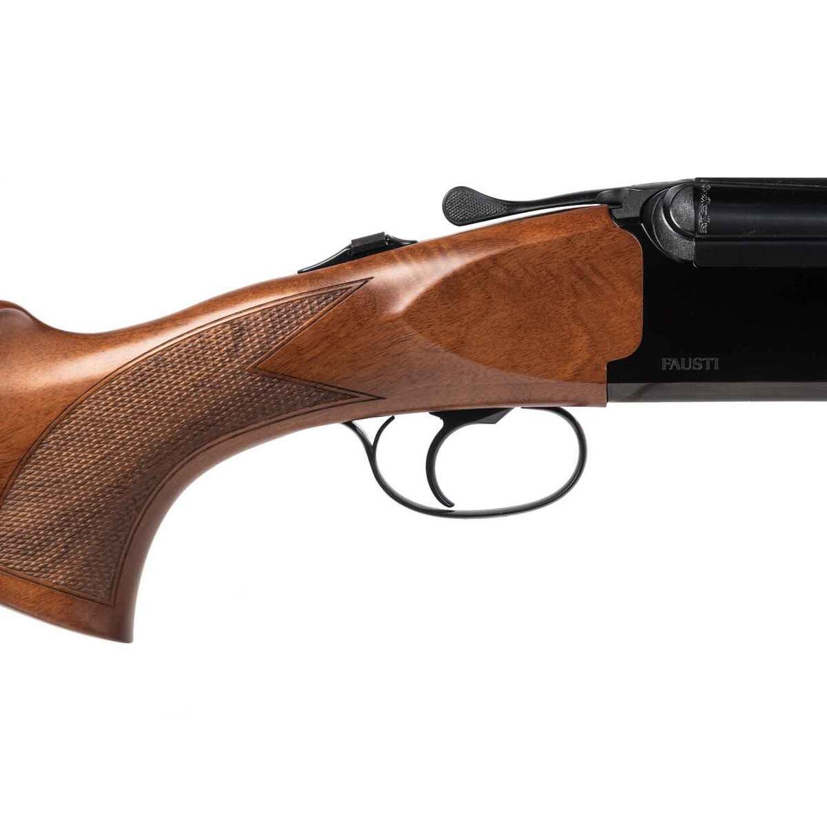 Fausti Nero Black 12 Gauge 3in Over Under Shotgun - 28in - Brown Fausti Nero Black 12 Gauge 3in Over Under Shotgun - 28in - Brown