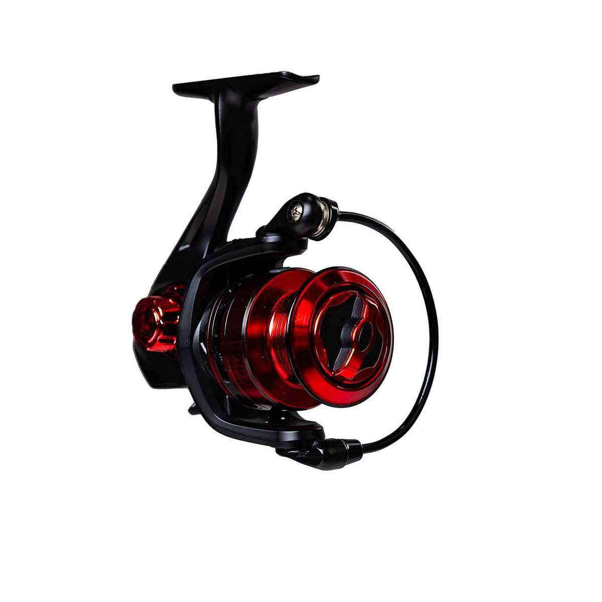 Favorite Fishing Absolute 2000 Spinning Reel - Black/Red Favorite Fishing Absolute 2000 Spinning Reel - Black/Red