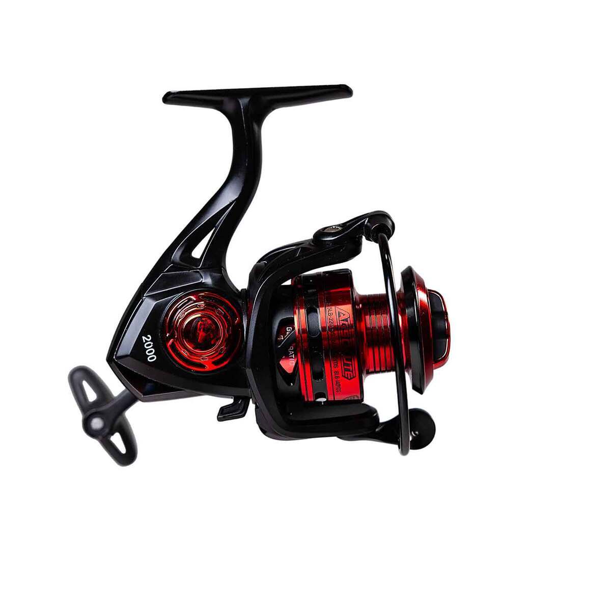 Favorite Fishing Absolute 2000 Spinning Reel - Black/Red Favorite Fishing Absolute 2000 Spinning Reel - Black/Red