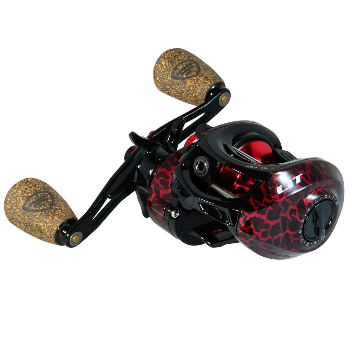 Favorite Fishing LIT Casting Combo - 7ft 3in, Medium Heavy Power - Black/Red Favorite Fishing LIT Casting Combo - 7ft 3in, Medium Heavy Power - Black/Red