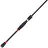 Favorite Fishing LIT Spinning Rod and Reel Combo - 7ft 3in, Medium Heavy, Moderate Fast - Black/Red
