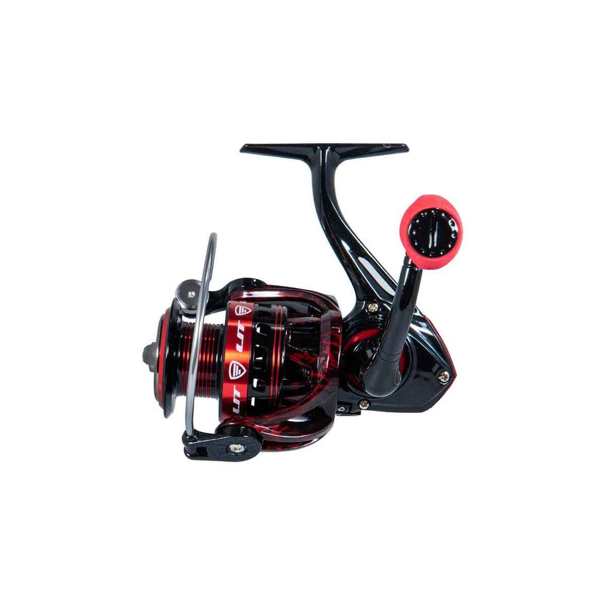 Favorite Fishing LIT Spinning Rod and Reel Combo - 7ft 3in, Medium Heavy, Moderate Fast - Black/Red Favorite Fishing LIT Spinning Rod and Reel Combo - 7ft 3in, Medium Heavy, Moderate Fast - Black/Red