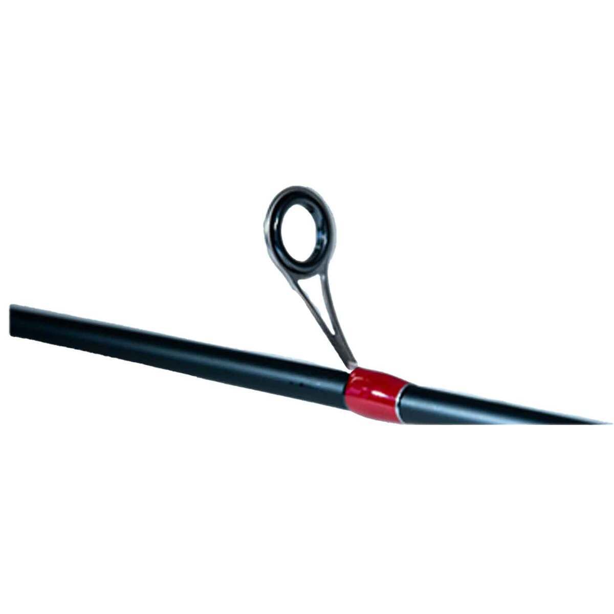 Favorite Fishing LIT Spinning Rod and Reel Combo - 7ft 3in, Medium Heavy, Moderate Fast - Black/Red Favorite Fishing LIT Spinning Rod and Reel Combo - 7ft 3in, Medium Heavy, Moderate Fast - Black/Red