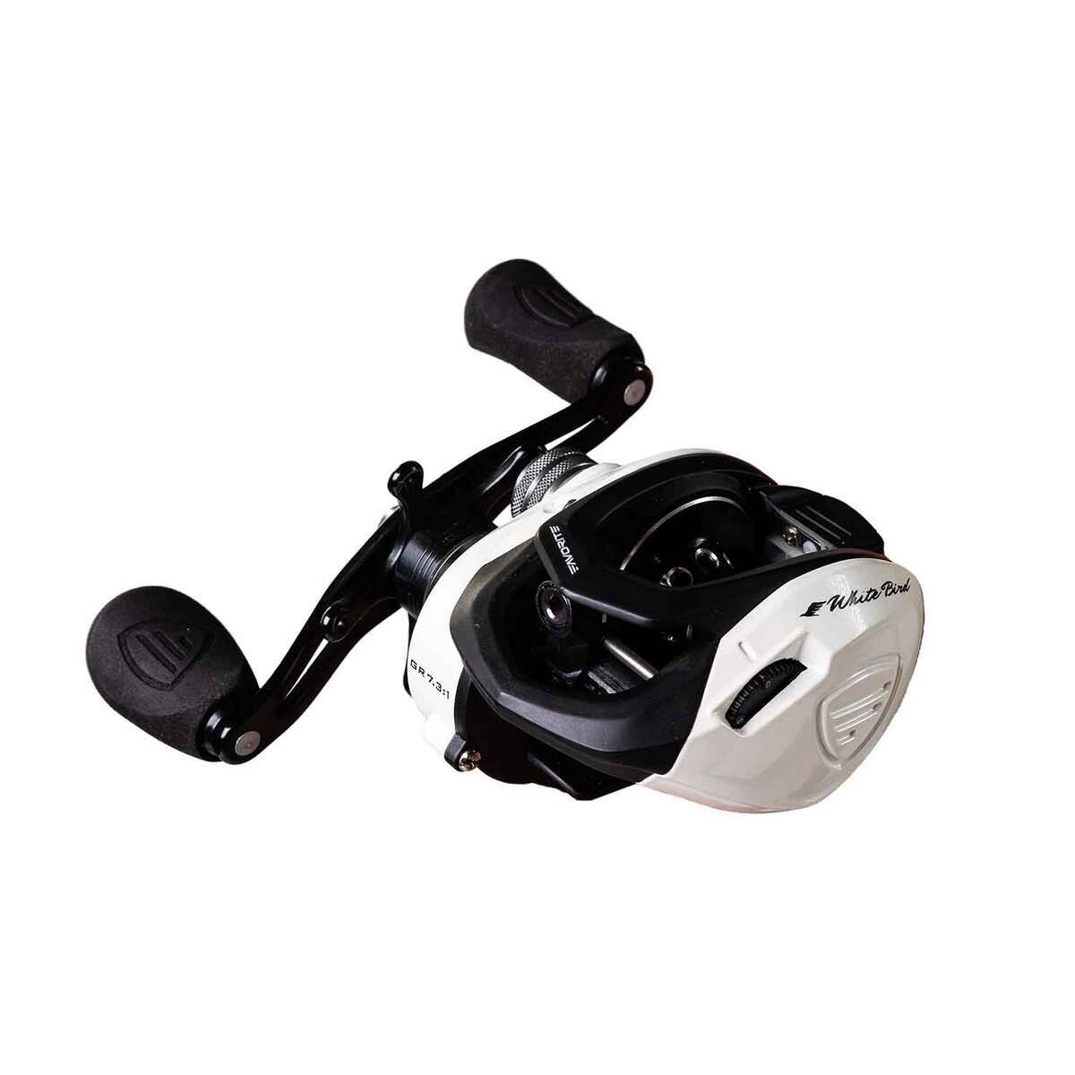 Favorite Fishing White Bird Low Profile Casting Reel Favorite Fishing White Bird Low Profile Casting Reel