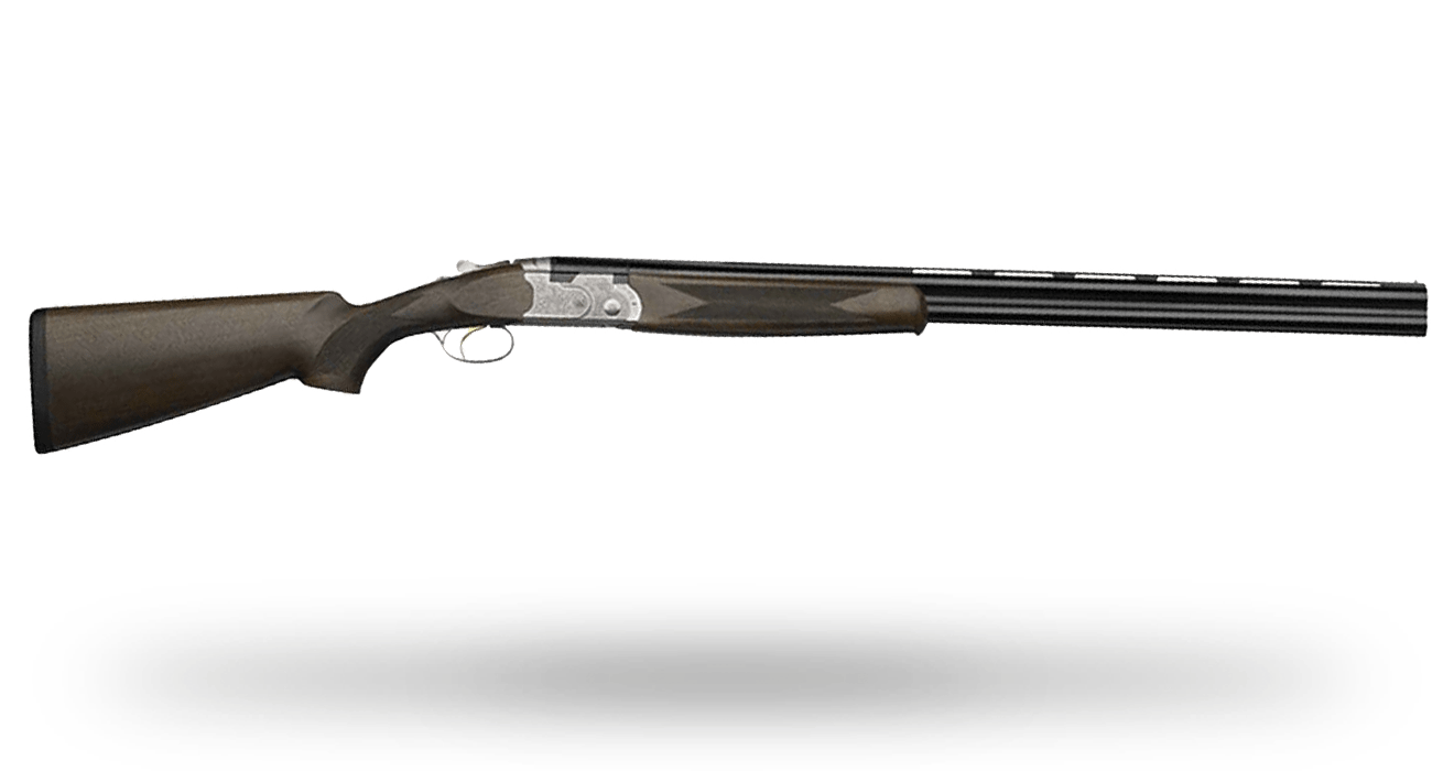 Beretta 686 Silver Pigeon I Nickel with Engraving 12 Gauge 3in Over Under Shotgun