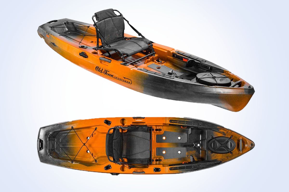 Old Town Kayak Sportsman PDL 120-Ember Camo