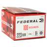 Federal 223 Remington 55gr FMJ BT Rifle Ammo - 100 Rounds