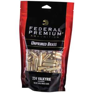 Federal 224 Valkyrie Rifle Reloading Brass - 100 Count