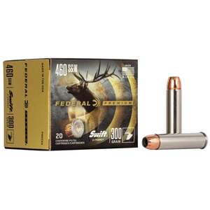 Federal 460 S&W 300gr Swift A-Frame Handgun Ammo - 20 Rounds Federal 460 S&W 300gr Swift A-Frame Handgun Ammo - 20 Rounds