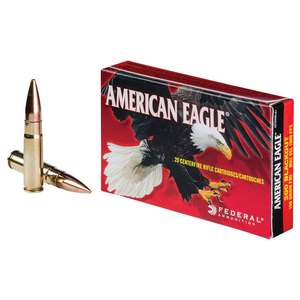 Federal American Eagle 300 AAC Blackout 150gr FMJBT Rifle Ammo - 20 Rounds