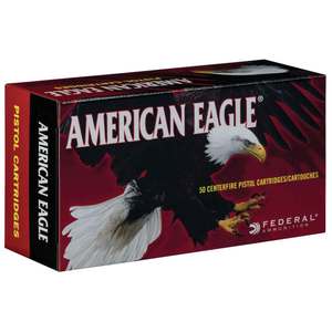 Federal American Eagle 357 Magnum 158gr JSP Handgun Ammo - 50 Rounds