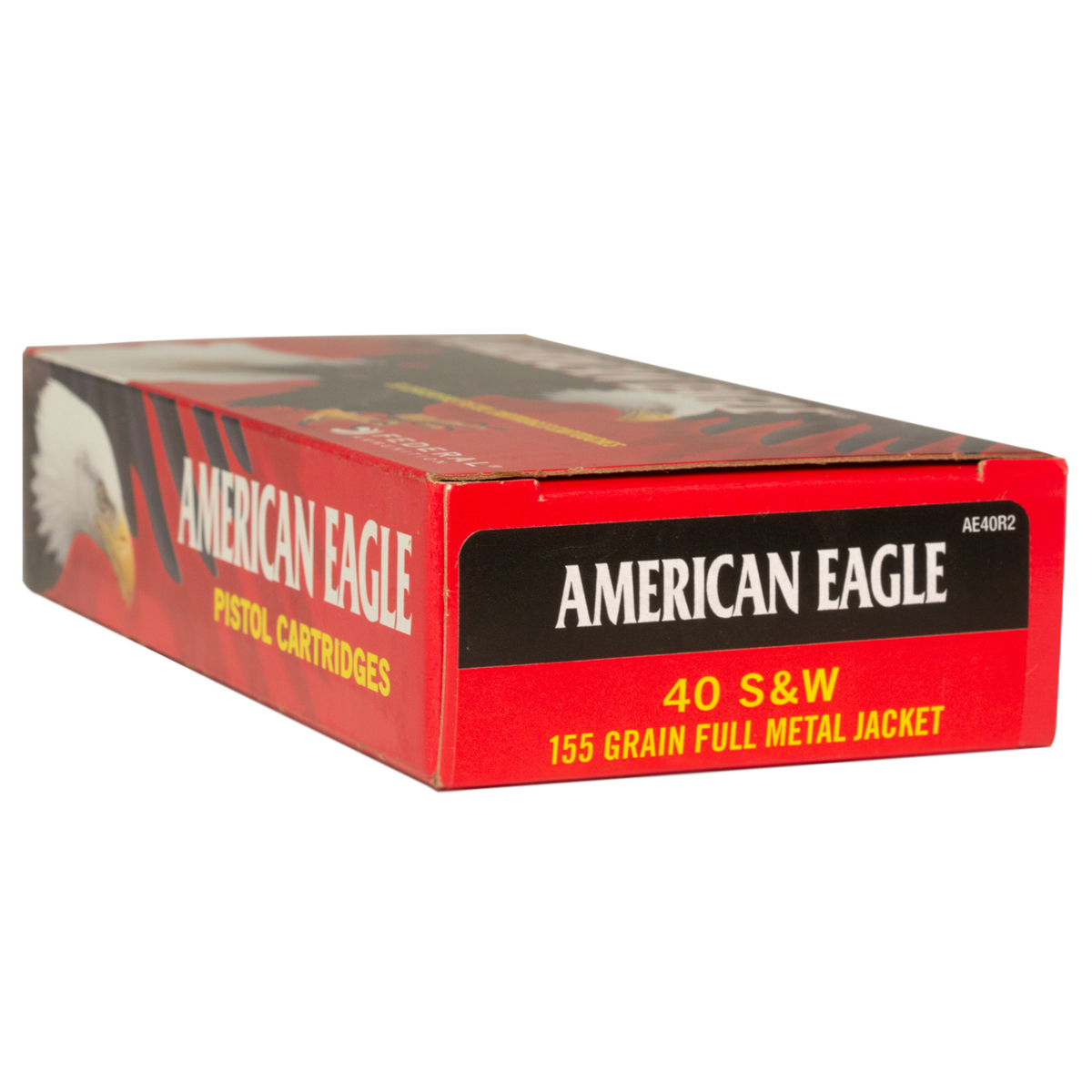 Federal American Eagle 40 S&W 155gr FMJ Handgun Ammo - 50 Rounds Federal American Eagle 40 S&W 155gr FMJ Handgun Ammo - 50 Rounds