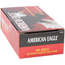 Federal American Eagle 45 (Long) Colt 225gr FMJ Handgun Ammo - 50 Rounds