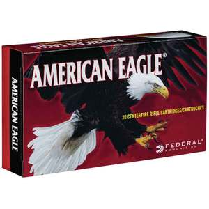 Federal American Eagle 6.8mm Remington SPC 115gr TMJ Rifle Ammo - 20 Rounds