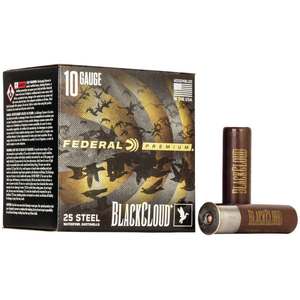 Federal Black Cloud FS 10 Gauge 3-1/2in #2 1-5/8oz Waterfowl Shotshells - 25 Rounds Federal Black Cloud FS 10 Gauge 3-1/2in #2 1-5/8oz Waterfowl Shotshells - 25 Rounds