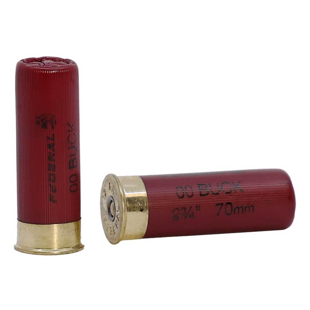 Federal Black Pack 12 Gauge 2-3/4in 00 Buck Shotshells - 100 Rounds ...