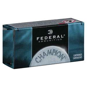 Federal Champion 9mm Luger 115gr FMJ Centerfire Ammo - 200 Rounds