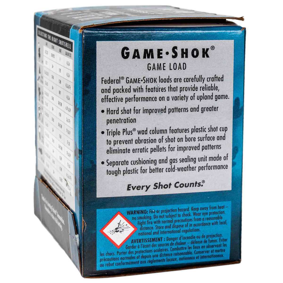 Federal Game-Load 20 Gauge 2-3/4in #6 7/8oz Upland Shotshells - 25 Rounds Federal Game-Load 20 Gauge 2-3/4in #6 7/8oz Upland Shotshells - 25 Rounds