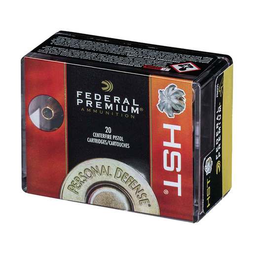 Federal Personal Defense HST 9mm Luger 147gr HST JHP Handgun Ammo Ammo - 20 Rounds 20 Rounds Ammo