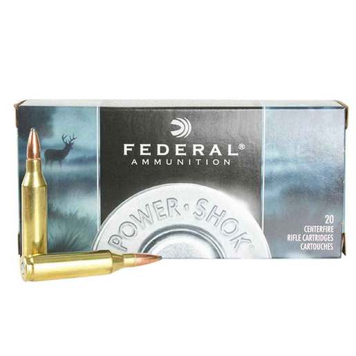 Federal Power-Shok 308 Winchester 150gr SP Rifle Ammo Ammo - 20 Rounds 20 Rounds Ammo