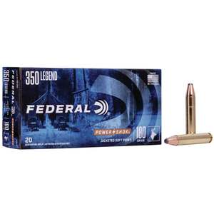 Federal Power Shok 350 Legend 180gr SP Rifle Ammo - 20 Rounds Federal Power Shok 350 Legend 180gr SP Rifle Ammo - 20 Rounds