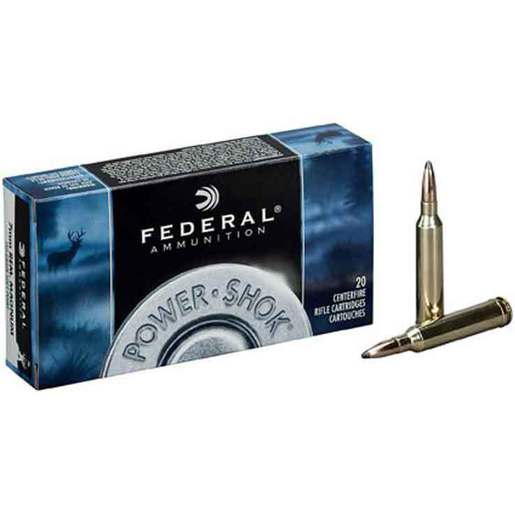 Federal Power-Shok 300 Savage 180gr SP Rifle Ammo – 20 Rounds