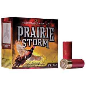 Federal Prairie Storm FS Lead 20 Gauge 3in #5 1-1/3oz Upland Shotshells - 25 Rounds Federal Prairie Storm FS Lead 20 Gauge 3in #5 1-1/3oz Upland Shotshells - 25 Rounds