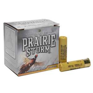 Federal Prairie Storm FS Steel 20 Gauge 3in #3 7/8oz Upland Shotshells - 25 Rounds Federal Prairie Storm FS Steel 20 Gauge 3in #3 7/8oz Upland Shotshells - 25 Rounds