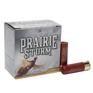 Federal Prairie Storm FS Steel 12 Gauge 3in #4 1-1/8oz Upland Shotshells - 25 Rounds Federal Prairie Storm FS Steel 12 Gauge 3in #4 1-1/8oz Upland Shotshells - 25 Rounds