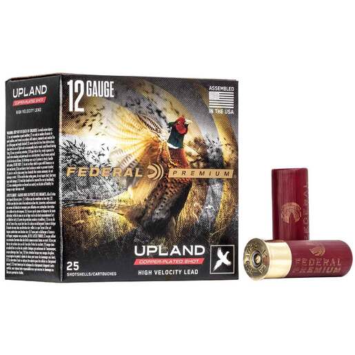 Federal Premium 12 Gauge 2-3/4in #6 1-1/8oz Upland Shotshells Ammo - 25 Rounds Ammo - #6 25 Rounds - #6 Ammo