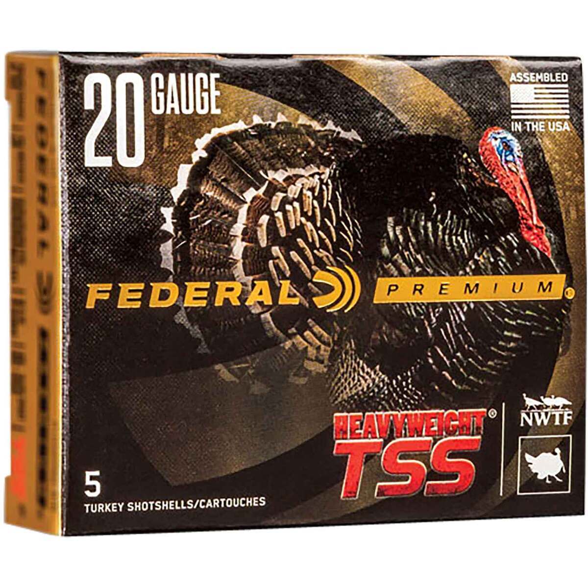 Federal Premium 20 Gauge 2-3/4in #9 1-1/8oz Turkey Shotshells - 5 Rounds Federal Premium 20 Gauge 2-3/4in #9 1-1/8oz Turkey Shotshells - 5 Rounds