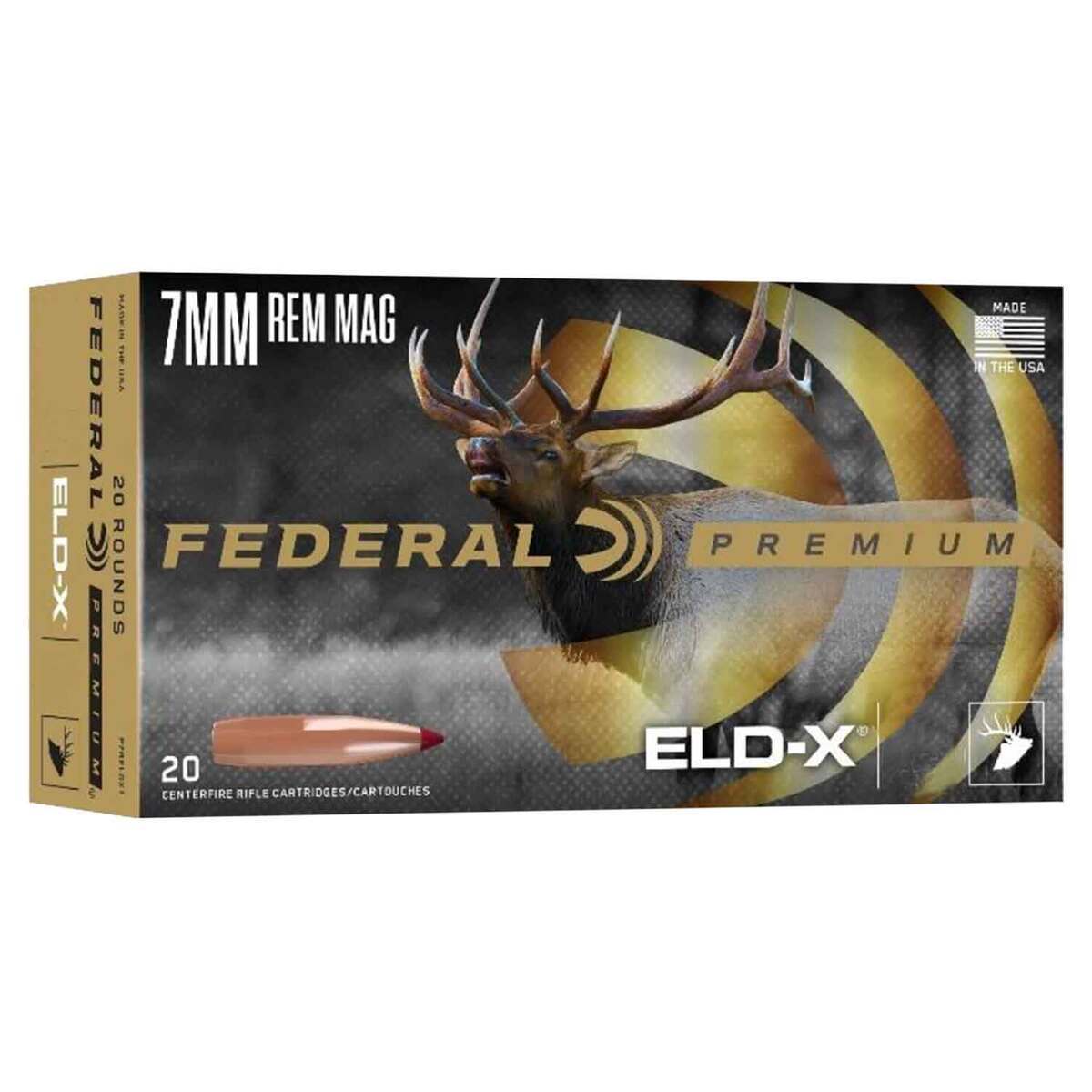 Federal Premium 30-06 Springfield 178gr ELD-X Centerfire Rifle Ammo - 20 Rounds Federal Premium 30-06 Springfield 178gr ELD-X Centerfire Rifle Ammo - 20 Rounds