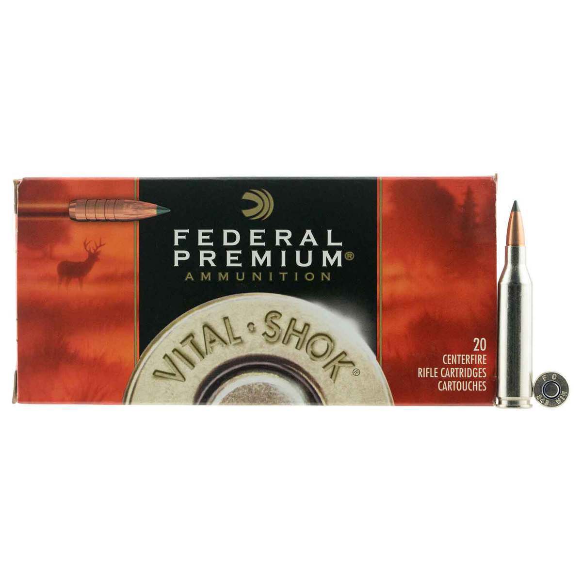Federal Premium 30-06 Springfield 200gr Trophy Bonded Bear Claw Rifle Ammo - 20 Rounds Federal Premium 30-06 Springfield 200gr Trophy Bonded Bear Claw Rifle Ammo - 20 Rounds