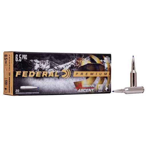 Federal Premium 6.5 PRC 130gr TA Rifle Ammo Ammo - 20 Rounds 20 Rounds Ammo