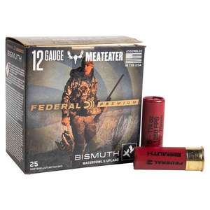 Federal Premium Bismuth 12 Gauge 2-3/4in #5 1-1/4oz Upland Shotshells - 25 Rounds Federal Premium Bismuth 12 Gauge 2-3/4in #5 1-1/4oz Upland Shotshells - 25 Rounds