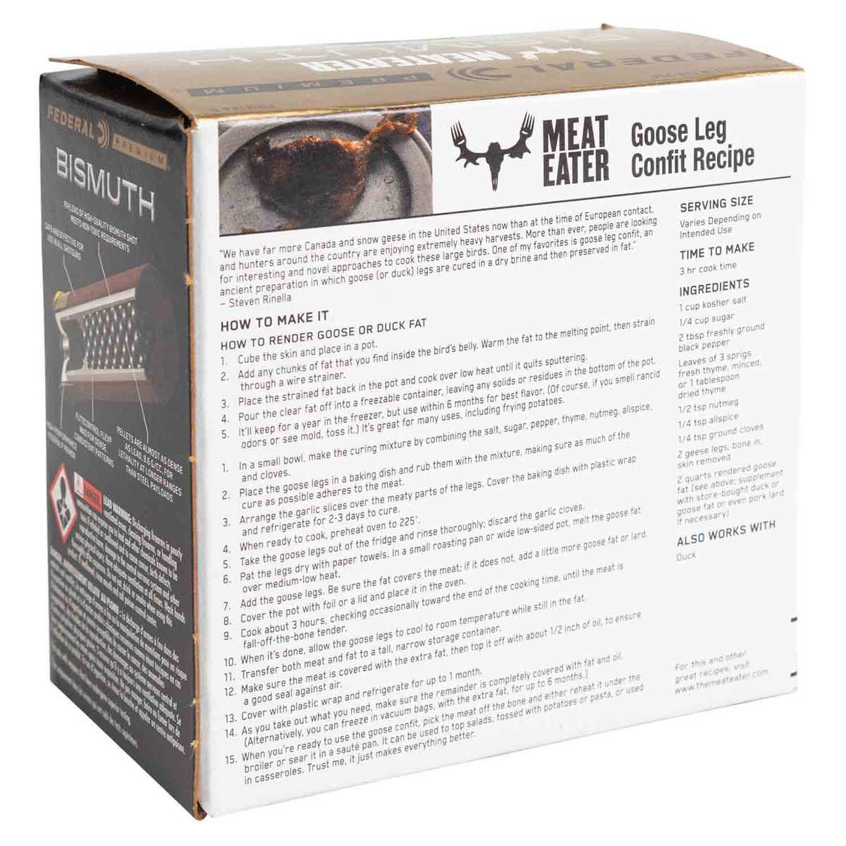 Federal Premium Bismuth 12 Gauge 2-3/4in #5 1-1/4oz Upland Shotshells - 25 Rounds Federal Premium Bismuth 12 Gauge 2-3/4in #5 1-1/4oz Upland Shotshells - 25 Rounds