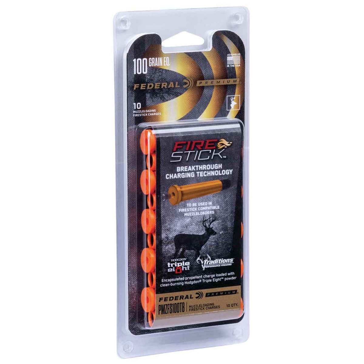 Federal Premium FireStick 100gr Muzzleloading Encapsulated Propellant Charge - 10 Pack Federal Premium FireStick 100gr Muzzleloading Encapsulated Propellant Charge - 10 Pack